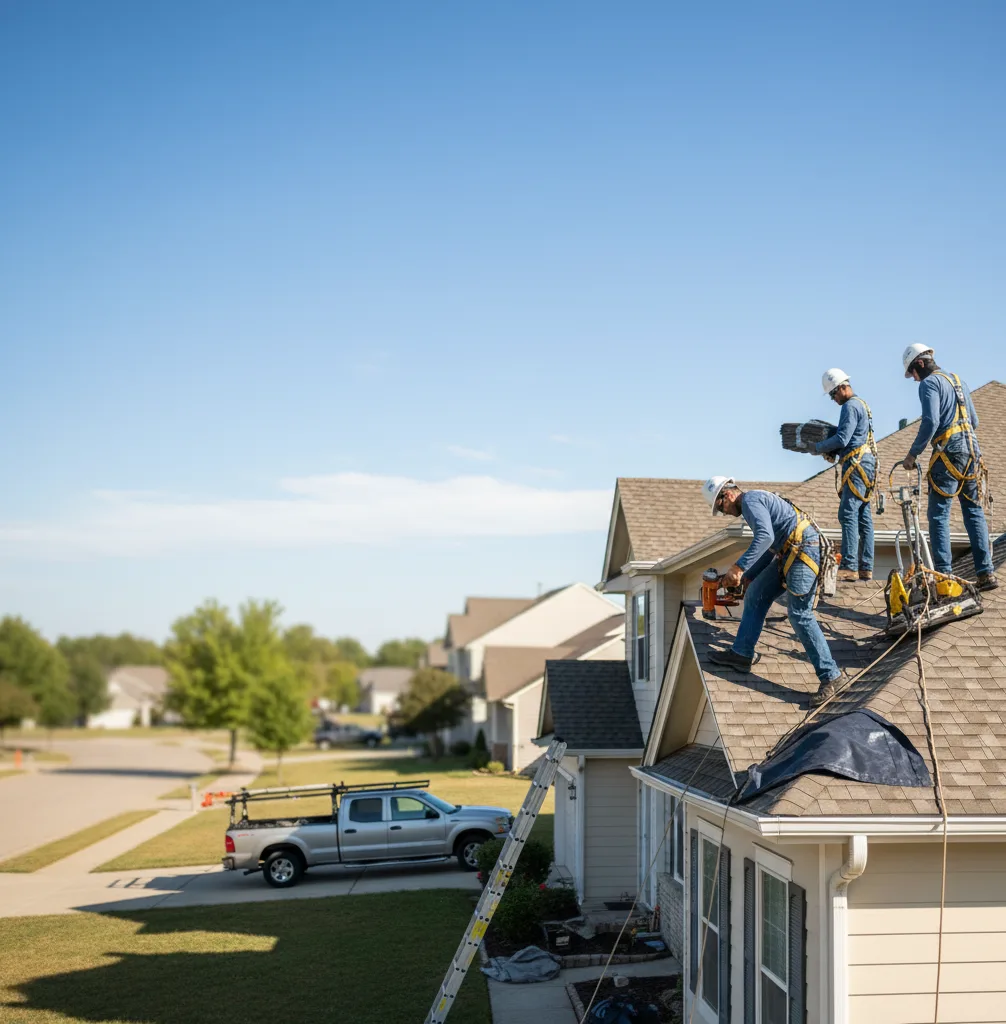 Roof Repair in Flowery Branch
